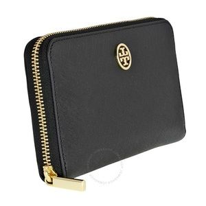 Tory Burch black wallet never used